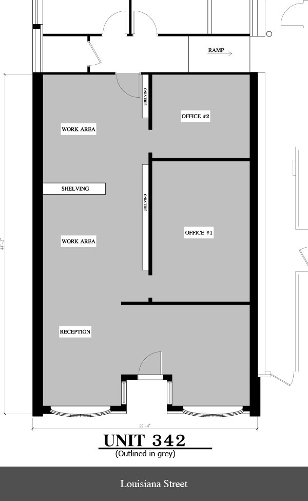 342 floor plan w/street 342 floor plan