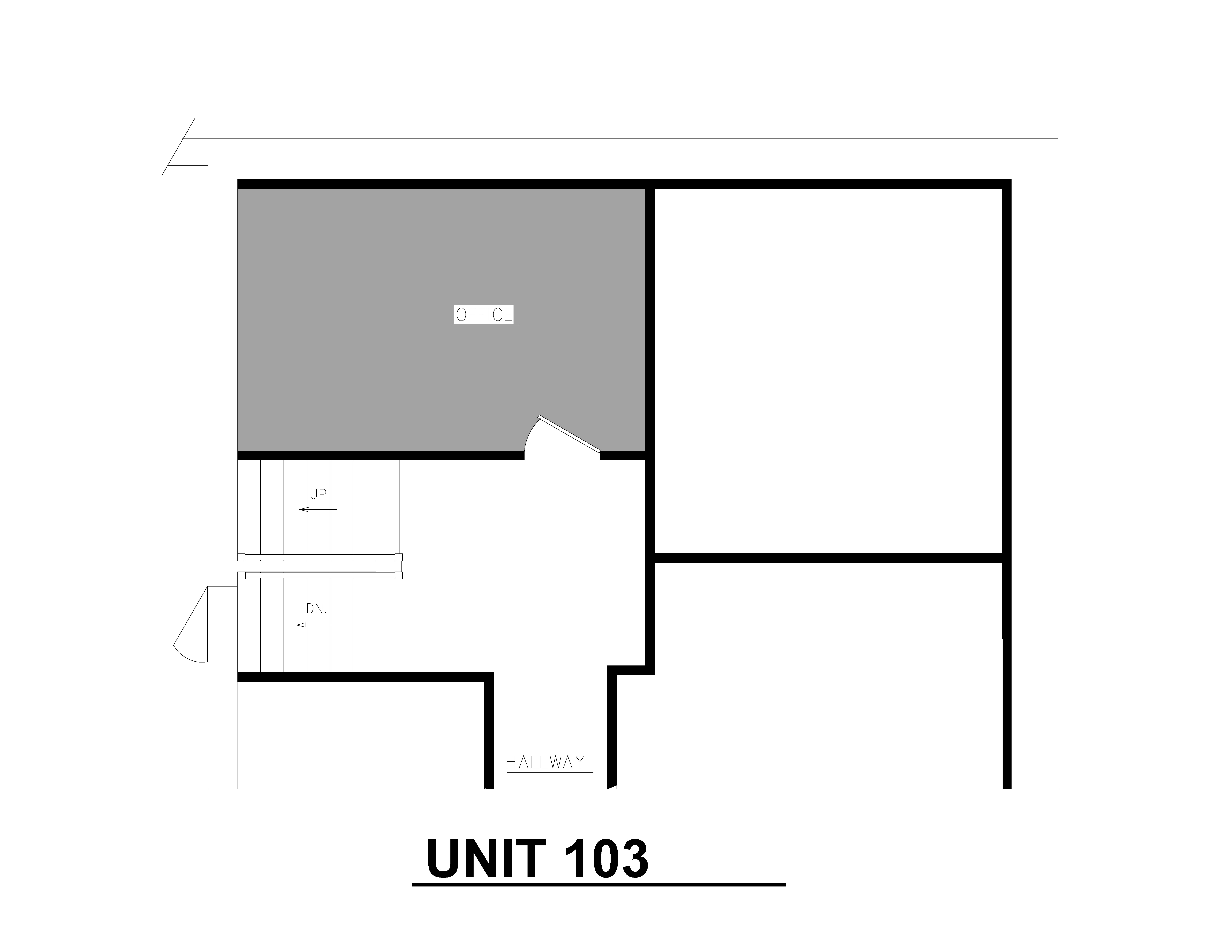 suite 103 floor plan